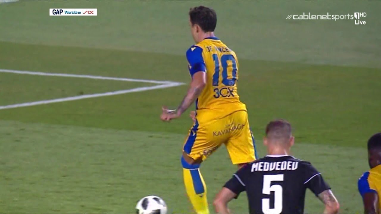QARABAG FK - ΑΠΟΕΛ HIGHLIGHTS 13 AΥΓΟΥΣΤΟΥ