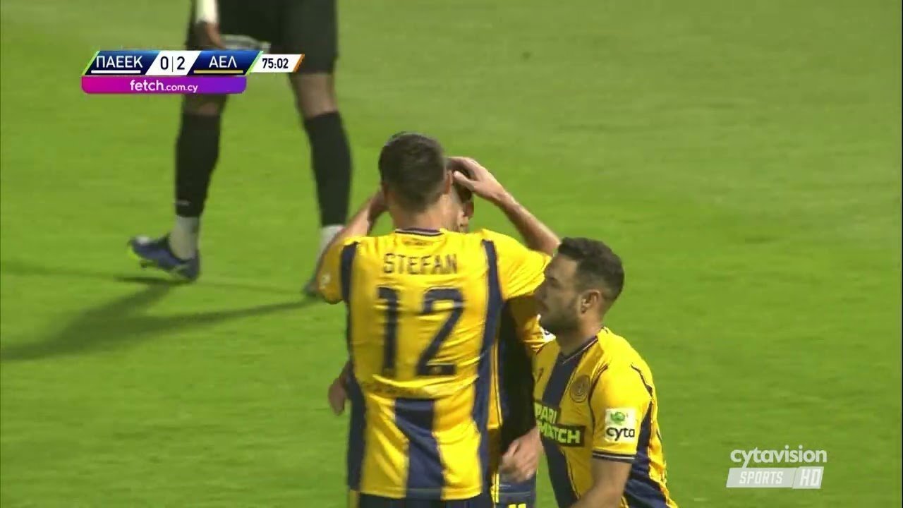 ΠΑΕΕΚ - ΑΕΛ (0-3)  Β' Φάση 6η Αγωνιστική 18.04.2022