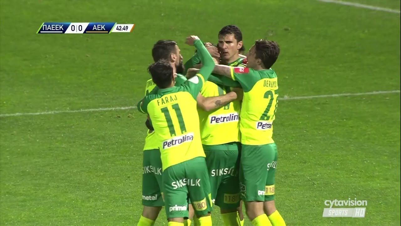 ΠΑΕΕΚ-ΑΕΚ (2-2) Β' Φάση του Κυπέλλου Coca-Cola 02/03/2022
