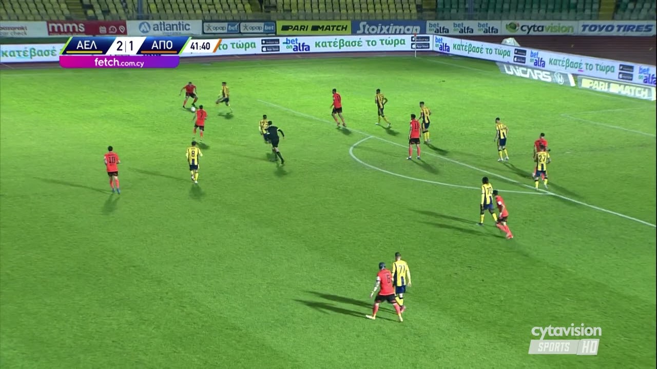 ΑΕΛ - ΑΠΟΕΛ (2-3) 20η αγωνιστική 06.02.2022.