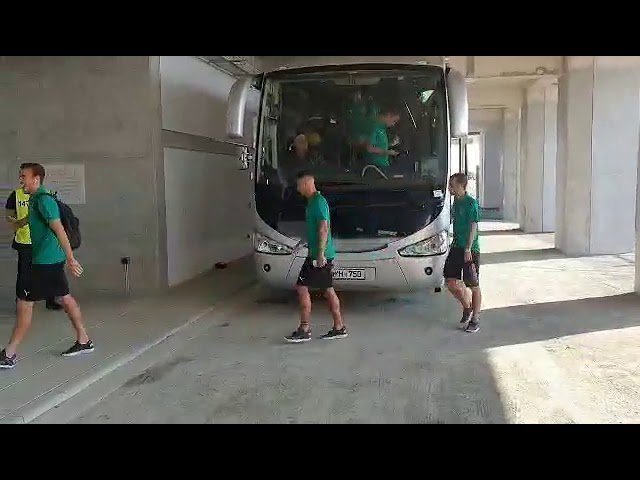 Άφιξη ΑΕΚ στην ΑΡΕΝΑ