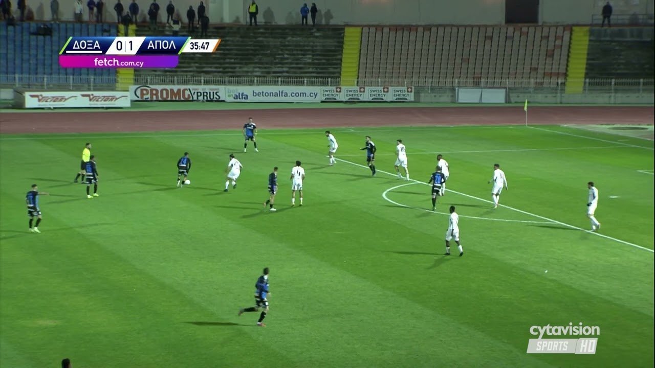 ΔΟΞΑ - ΑΠΟΛΛΩΝ (0-3) 20η αγωνιστική 07.02.2022