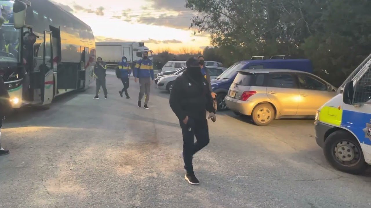 Αφιξη ΑΠΟΕΛ στο Δασάκι