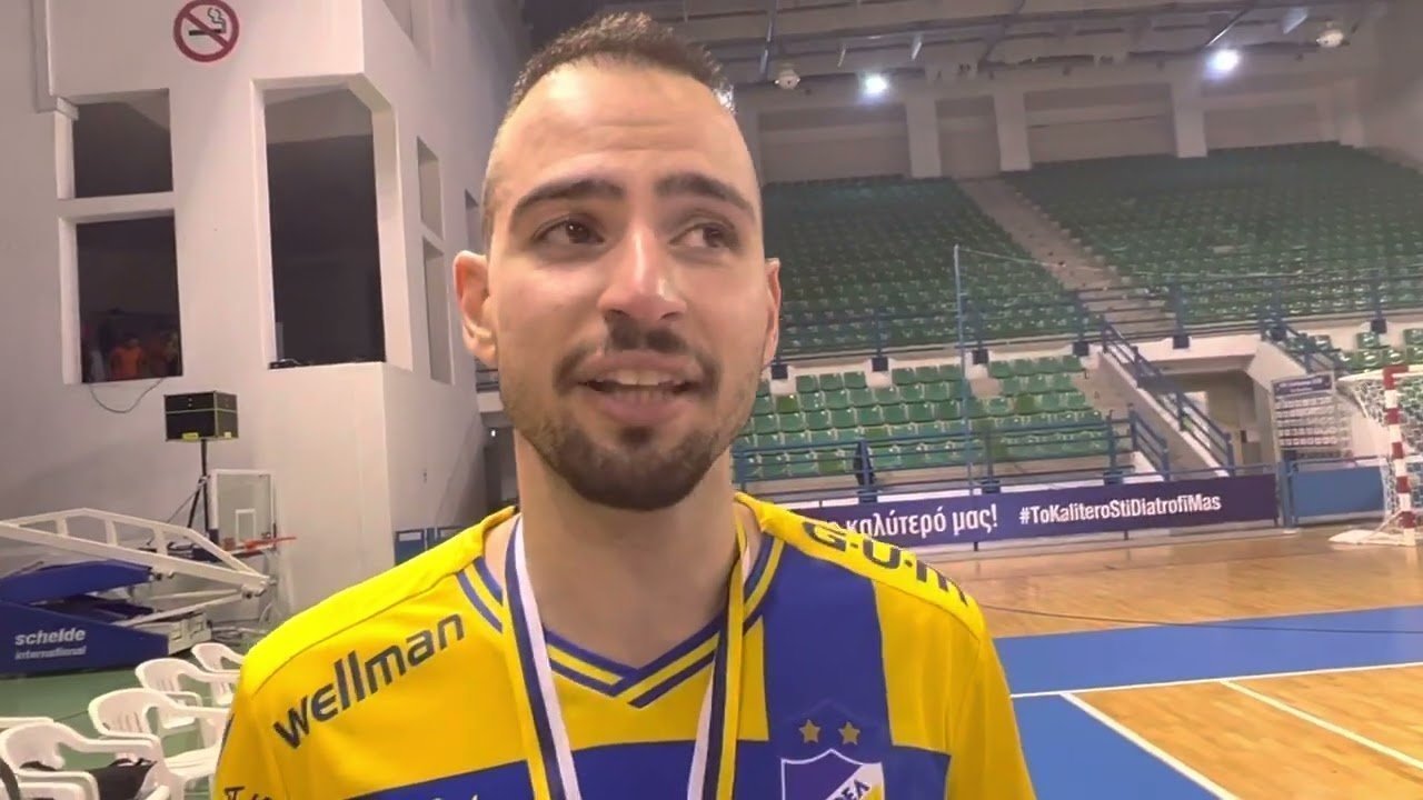Δήλωση Χρίστου Ιακώβου MVP τελικού (ΑΠΟΕΛ Φούτσαλ)