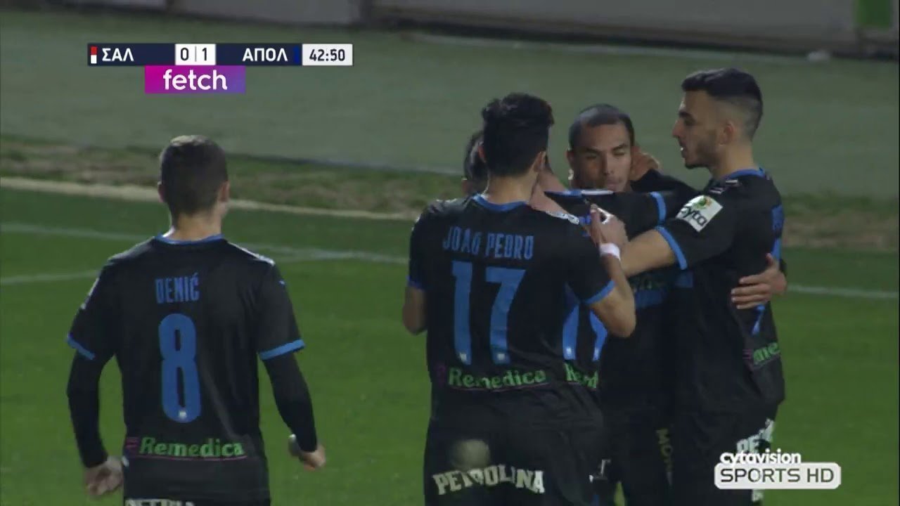 ΣΑΛΑΜΙΝΑ - ΑΠΟΛΛΩΝΑΣ (1-1) 21η Αγωνιστική 24.01.2021