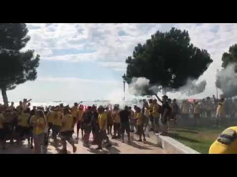 Κόσμος ΑΕΛ στον Λευκό Πύργο
