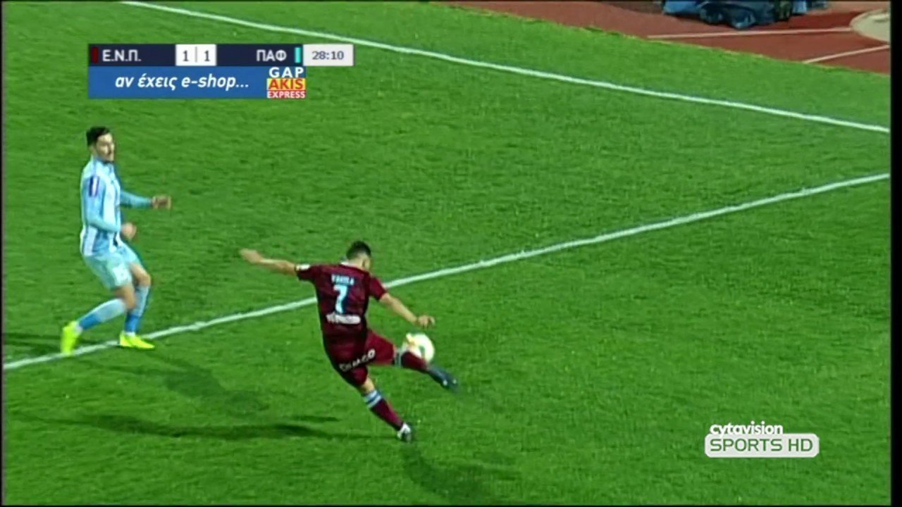 Ε.Ν.Π - ΠΑΦΟΣ FC 15/02/2020 20η αγωνιστική 1-1